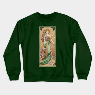 Personification of Spring Crewneck Sweatshirt